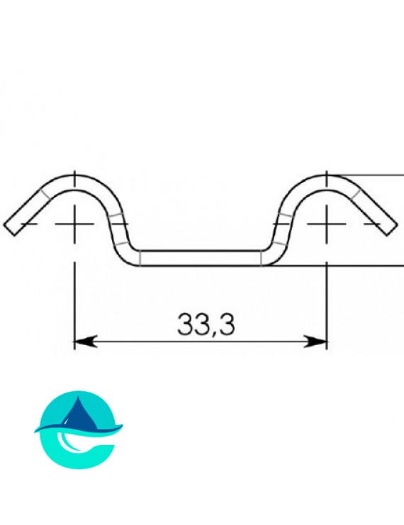 Крепеж Gidrolica DN300 стальной