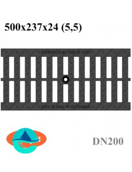 РВ-20.24.50 решетка щелевая чугунная ВЧ, кл. C250